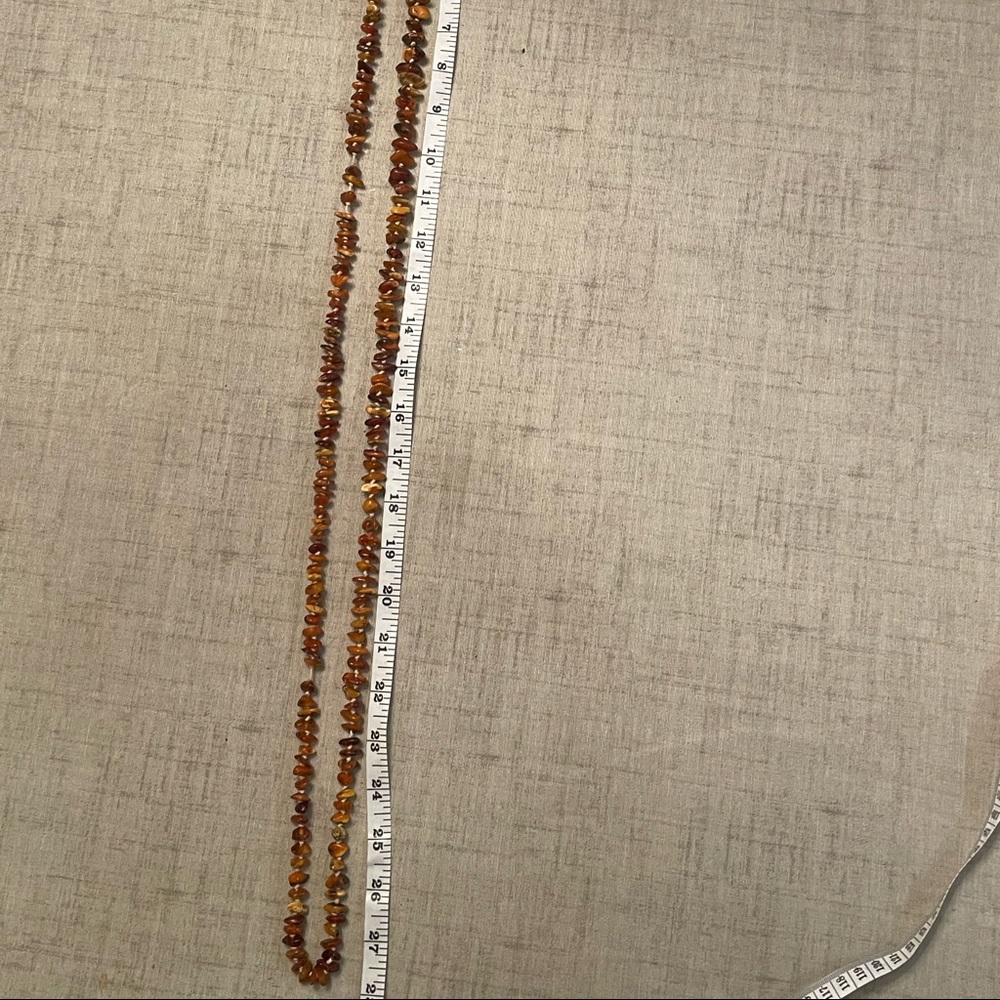 One of 11 pieces of Baltic Amber-Necklace